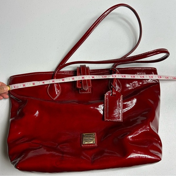 Vintage DOONEY & BOURKE Medium Bordeaux Cindy Tote Shoulder Bag Rare J8051229 - Picture 13 of 14